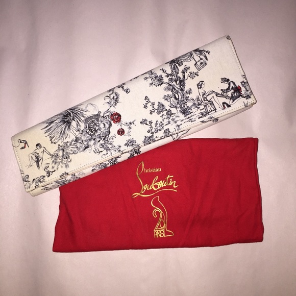 Christian Louboutin Handbags - authentic CHRISTIAN LOUBOUTIN Ltd Ed CLUTCH $895